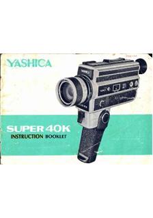 Yashica Super Electronic manual. Camera Instructions.